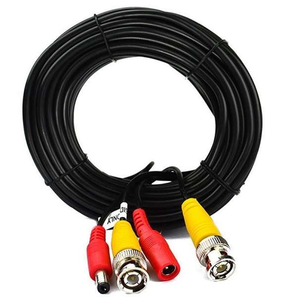 SE-L197 Video + DC Power CCTV BNC Cable 30M