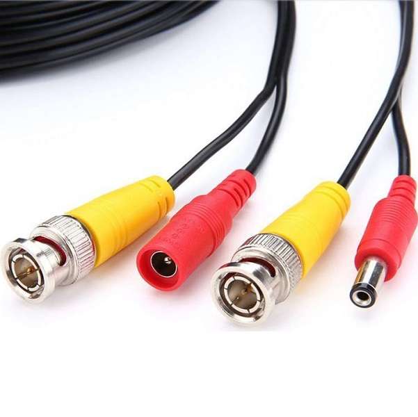 SE-L197 Video + DC Power CCTV BNC Cable 30M