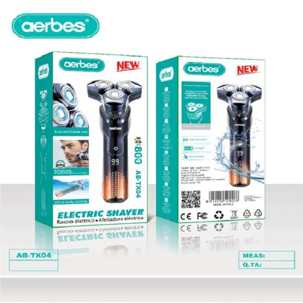 Aerbes AB-TX04 Electric Shaver With Magnetic Tip