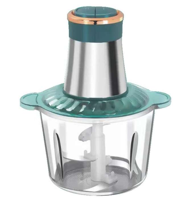 DR-802-2L Kitchen Expert 2Ltr Stainless Steel & Glass Meat Grinder Food Processor