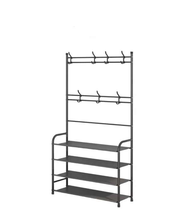 XF0868 TW4-65 Mutli-functional 4-Tier Hat &amp; Shoe Rack
