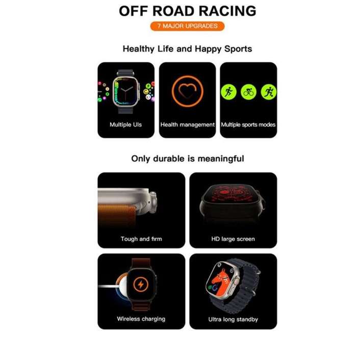 T900 Ultra 2.09 Infinite Display Smart Watch