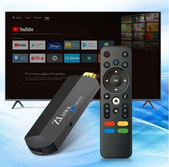 Z1 TV Stick Android 12  4GB 64GB HDMI 2.0 4K HDR
