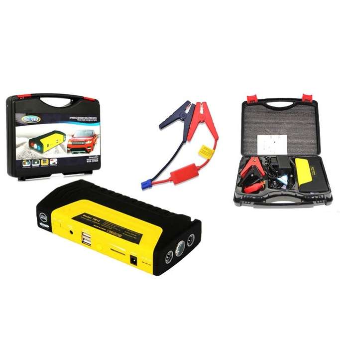 Portable Car Jump Starter Kit