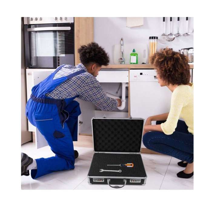 Large Combination Lock DIY Suitcase A27 SE-150