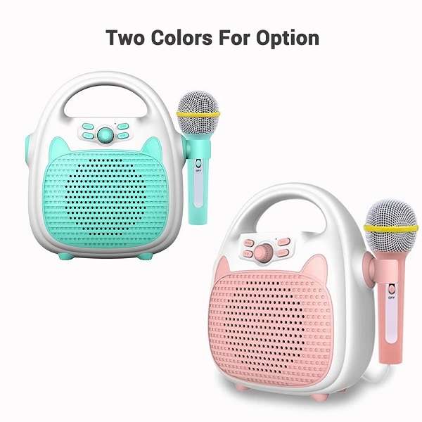 Aerbes AB-MK08 Kids Karaoke Machine Bluetooth Speaker