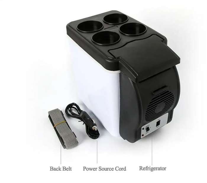 6L Portable Electronic Cooling &amp; Warming Fridge 12V