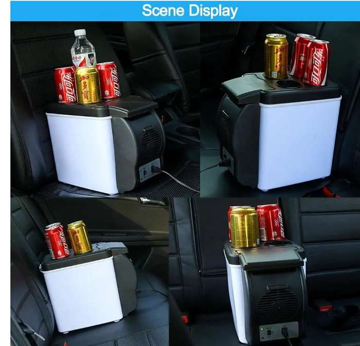 6L Portable Electronic Cooling &amp; Warming Fridge 12V