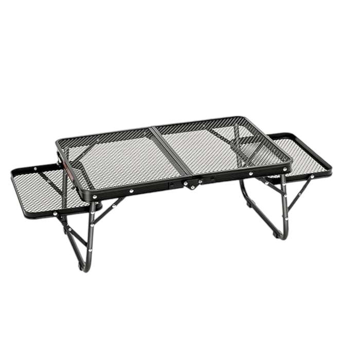 JG20375697 Portable Folding Camping Table with Side Trays