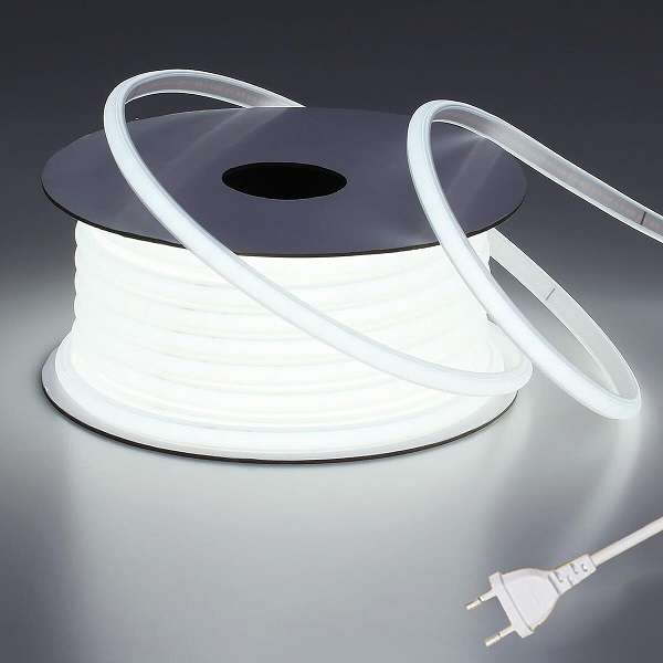 Aerbes AB-G24 LED 220v 100M Cuttable, Single Panel Strip Neon Light 6500K White