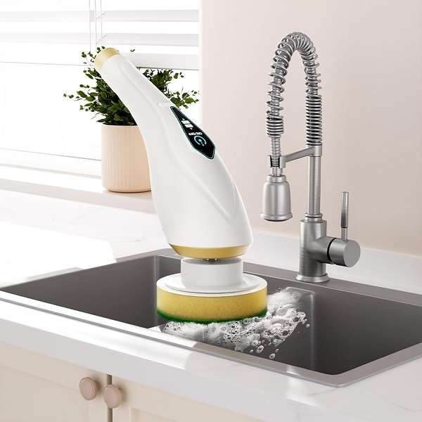 XM99 Rechargeable Adjustable 6 Heads Cleaning Brush