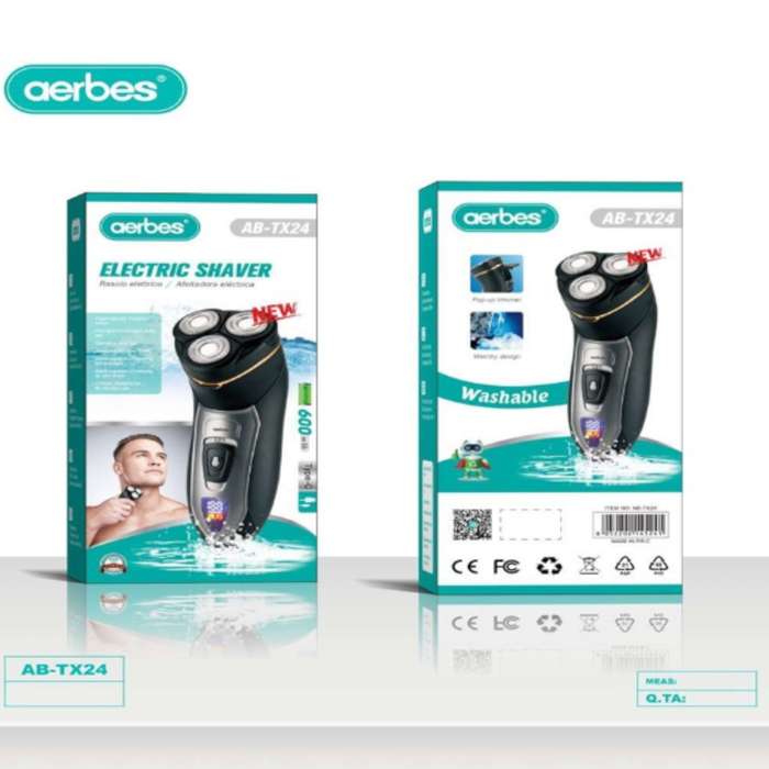 AB-TX24 3 Heads 600mah Electric Shaver