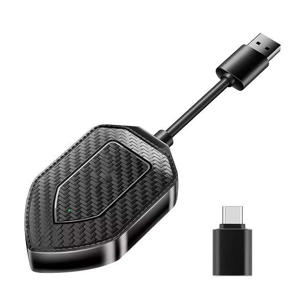 Wired to Wireless Carplay Converter Android Auto 2-in-1
