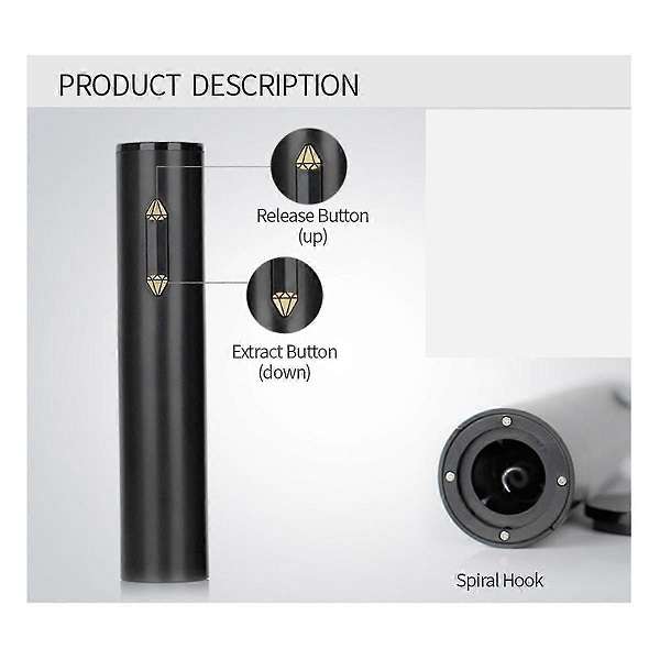 Baihuo MY-7451 Rechargeable Electric Wine Opener