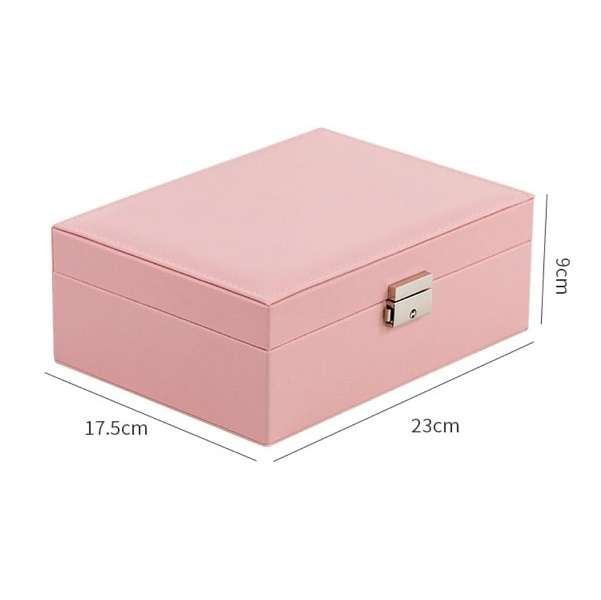 YD452939 Double Deck Jewellery Box  23cm x 17cm x 9.5cm