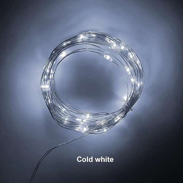ZYF-D238 10M USB Powered Copper Wire Fairy Lights PACK OF 50 White