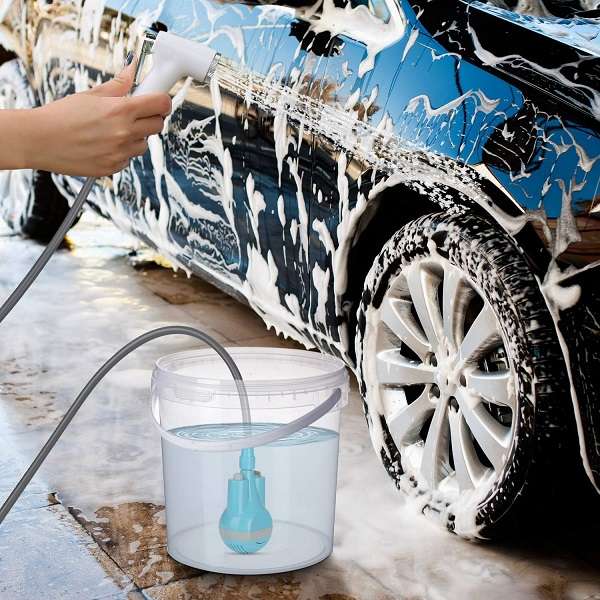 XF000033 Camping Portable Shower Outdoor Bath Kit With Collapsible Bucket