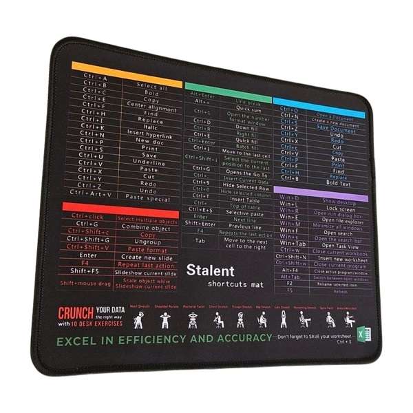25x29x2cm Excel Thick Anti-Slip Mouse Pad