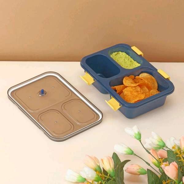 FH11 850ML 3 Compartment Lunch Box
