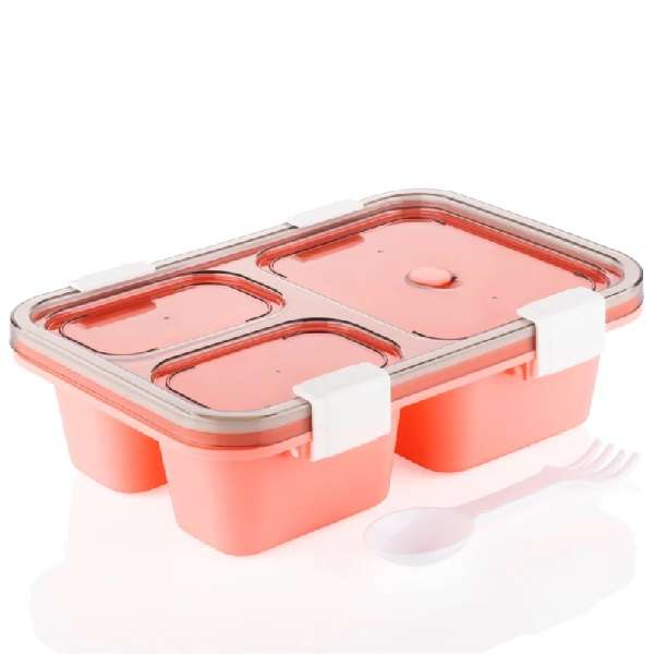 FH11 850ML 3 Compartment Lunch Box