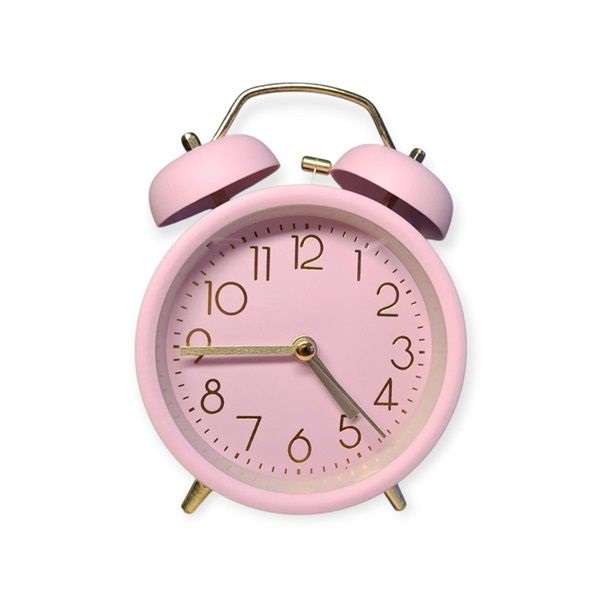 6038-2 Retro Mini Battery Alarm Clock