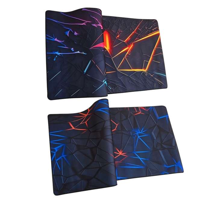 90cm x 40cm x 3mm Geometric Pattern Anti-slip Mouse Pad