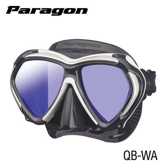 Tusa Tusa Mask - Paragon - Black/Metallic Dark Red