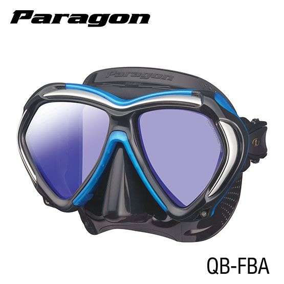 Tusa Tusa Mask - Paragon - Black/Metallic Dark Red