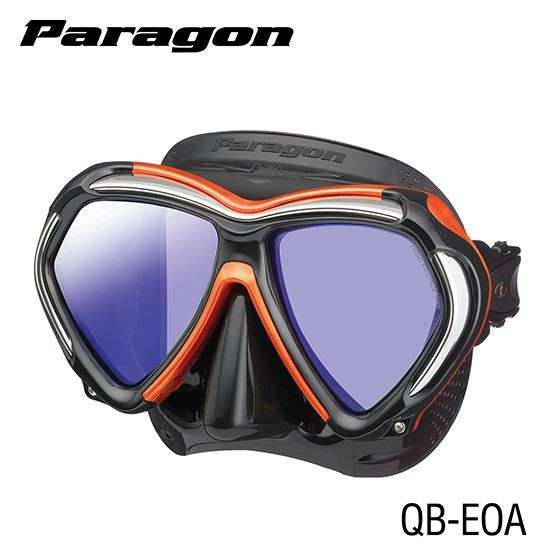 Tusa Tusa Mask - Paragon - Black/Metallic Dark Red