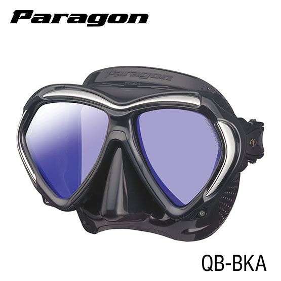 Tusa Tusa Mask - Paragon - Black/Metallic Dark Red