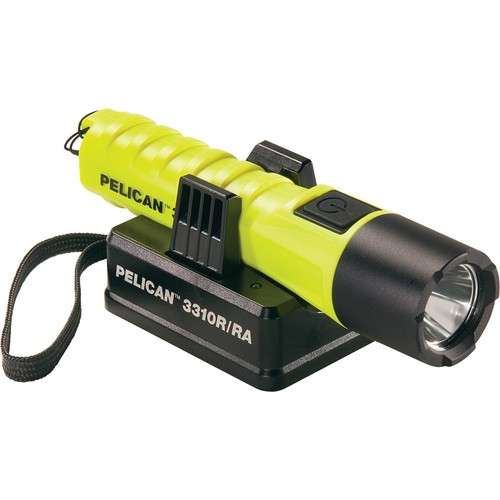 Pelican 3310R Rechargeable Flashlight (Yellow)