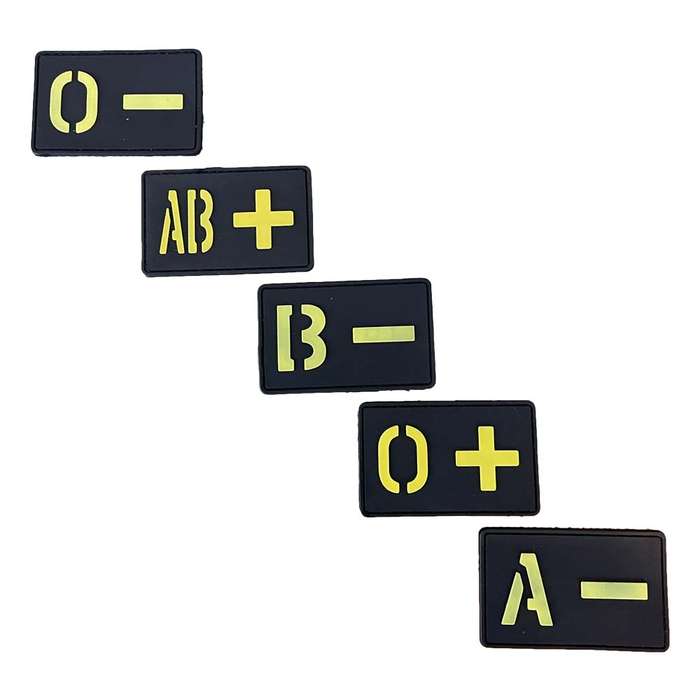 Supermoist Supermoist Blood Type Velcro Patch - O-