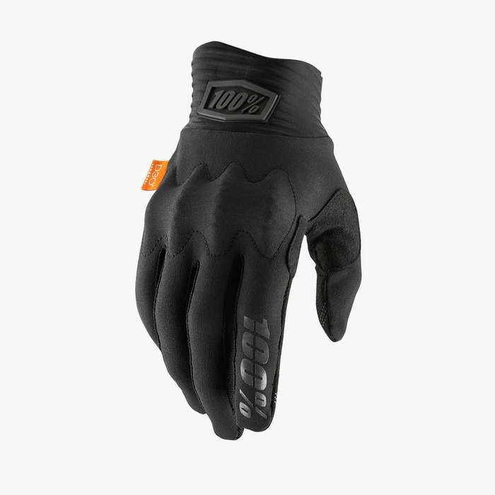 100% Cognito Riding Gloves - ORANGE/BLACK | S