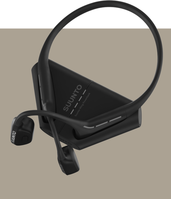 Suunto WING open-ear headphones - Lava Red