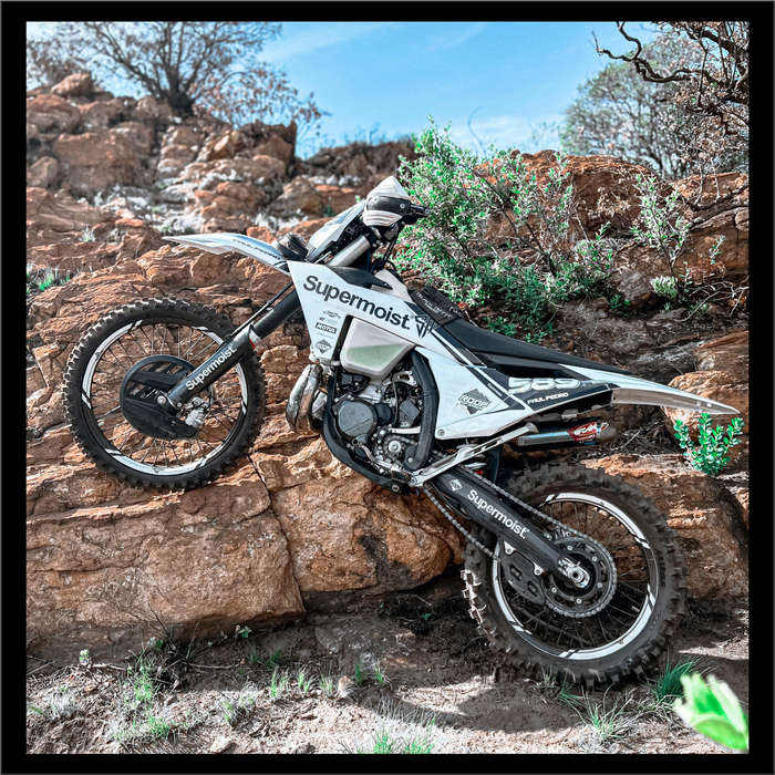 Supermoist Supermoist Wide Rim Tape - Gray & Black