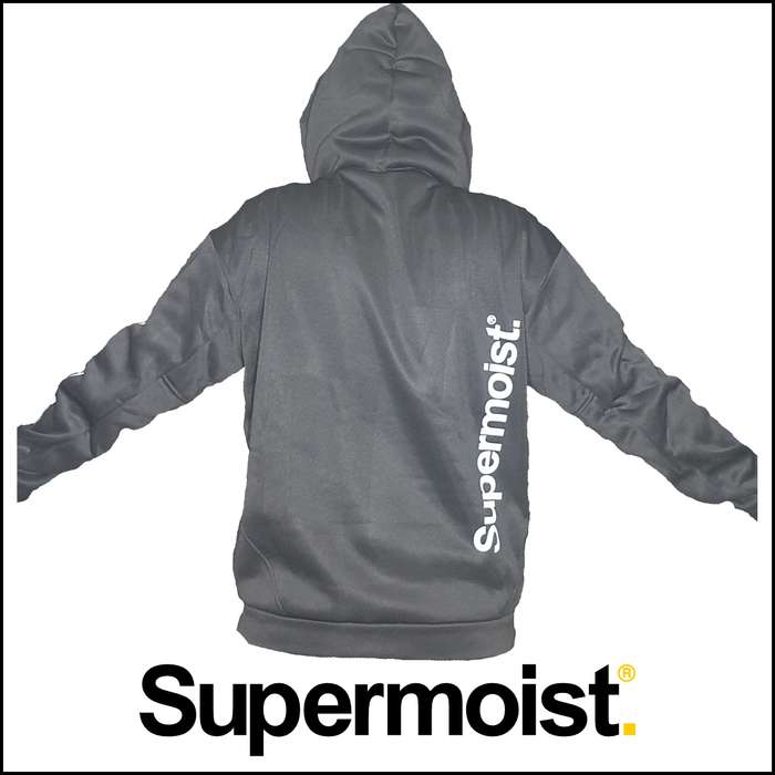 Supermoist Supermoist Cowel Neck Hoodie - Grey | L