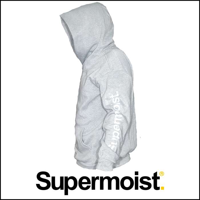 Supermoist Supermoist Cowel Neck Hoodie - Grey | L