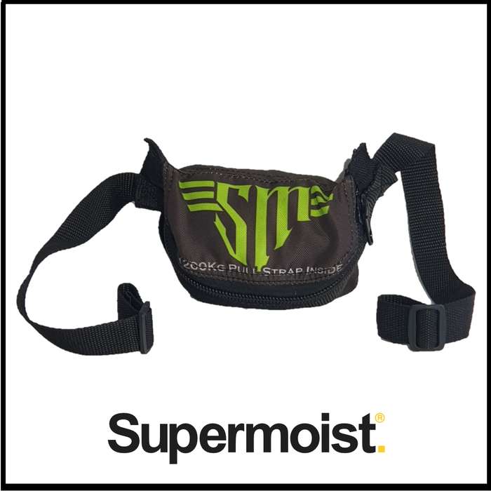 Supermoist Supermoist Enduro Pull/Tow Bag & Strap - 3m (600kg) Green - Grey