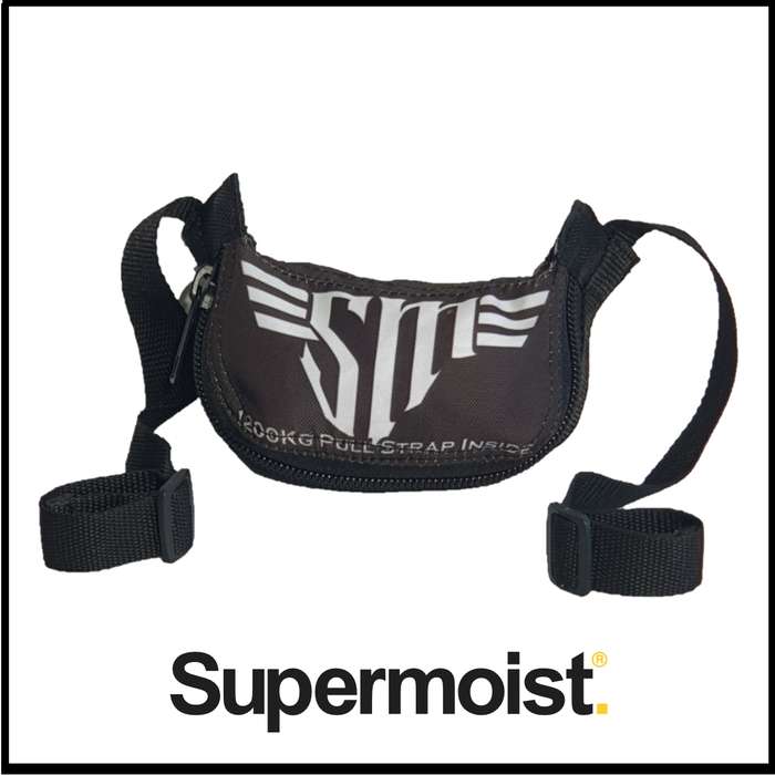 Supermoist Supermoist Enduro Pull/Tow Bag & Strap - 3m (600kg) White - Grey