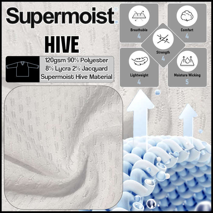 Supermoist Regular Fit "Hee Haa Red" Riding Shirt - 3XL | Hive