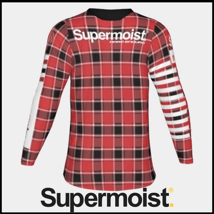 Supermoist Regular Fit "Hee Haa Red" Riding Shirt - 3XL | Hive