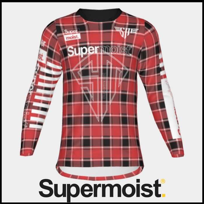 Supermoist Regular Fit "Hee Haa Red" Riding Shirt - 3XL | Hive
