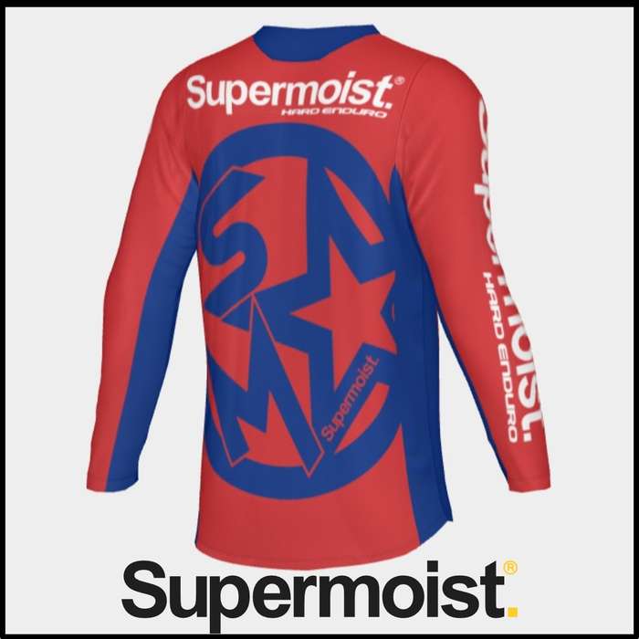 Supermoist Regular Fit "Send It Red" Riding Shirt - S | Hive