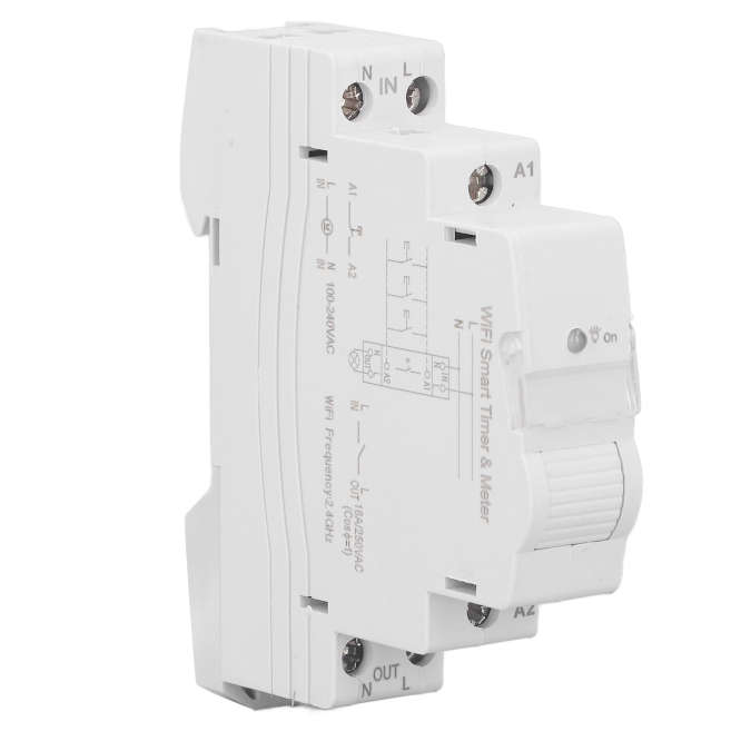WIFI SMART TIMER - WITH METERING ATMS1602