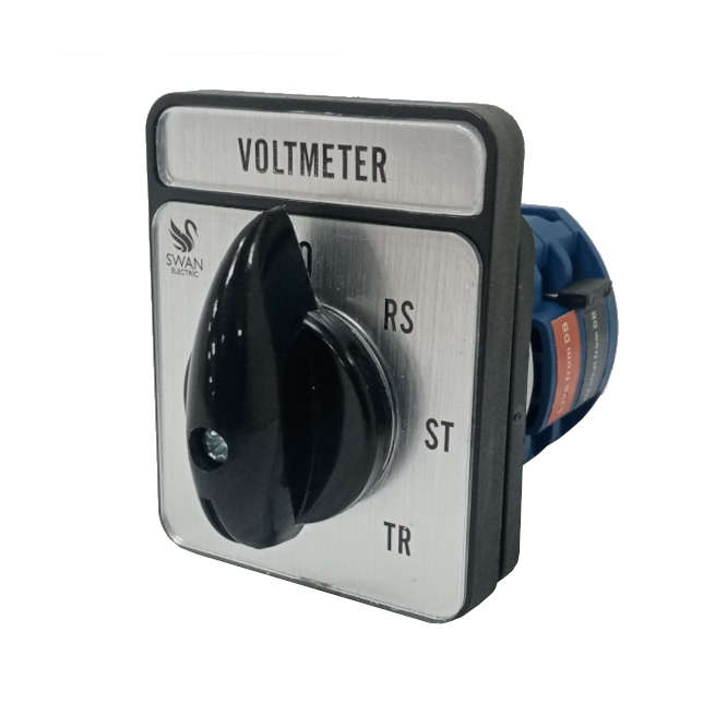 ROTARY CAM SWITCH VOLTMETER 7 POSITION 10A CS-VS-7-10A