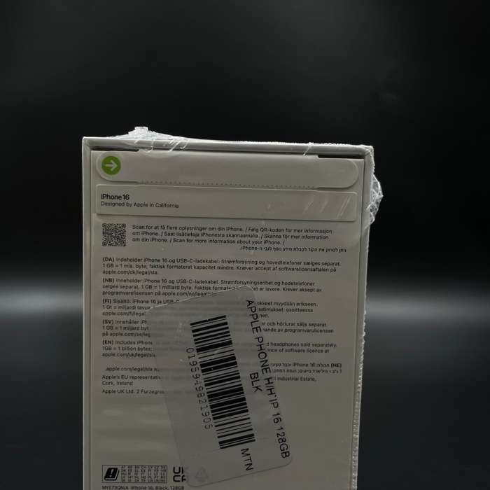 iPhone 16 128GB Black