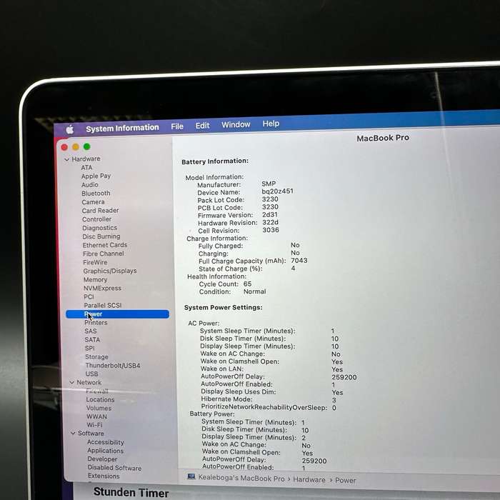 Macbook Pro 13" 2014 2.6Ghz | 128GB SSD | 8GB Ram | Core i5 Silver