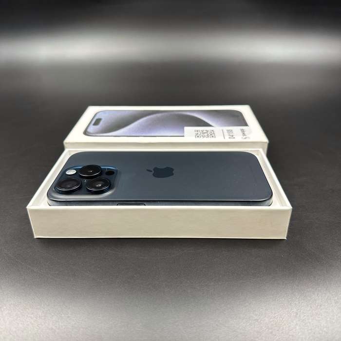 iPhone 15 Pro 128GB Blue Titanium