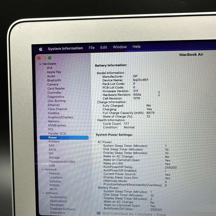 Macbook Air 13" 2017 1.8Ghz | 128GB SSD | 8GB Ram | Core i5 Silver