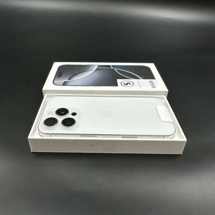 iPhone 16 Pro 256GB White Titanium (Brand New / Open Box)